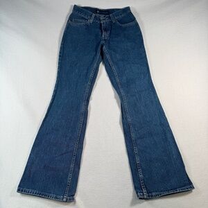 Levis L2 Jeans Womens 3 Blue Bootcut Low Rise Medium Wash Vintage